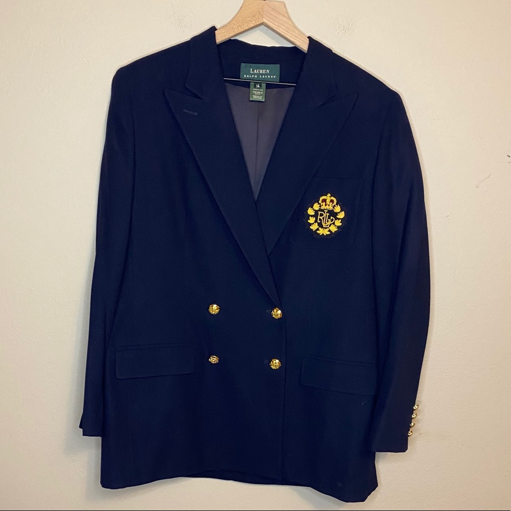 Vintage Ralph Lauren Polo Wool Blazer